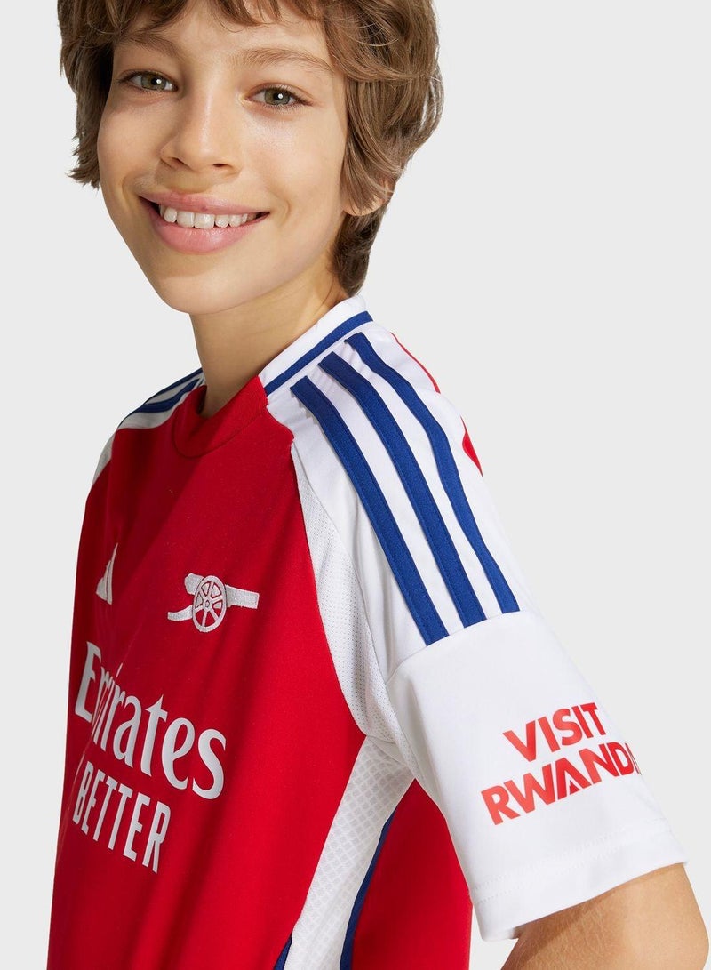 Adidas Afc H Jsy Y Red Football Jerseys For Boys 128 - Image 4