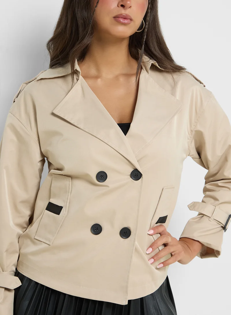 جينجر Short Tailored Jacket