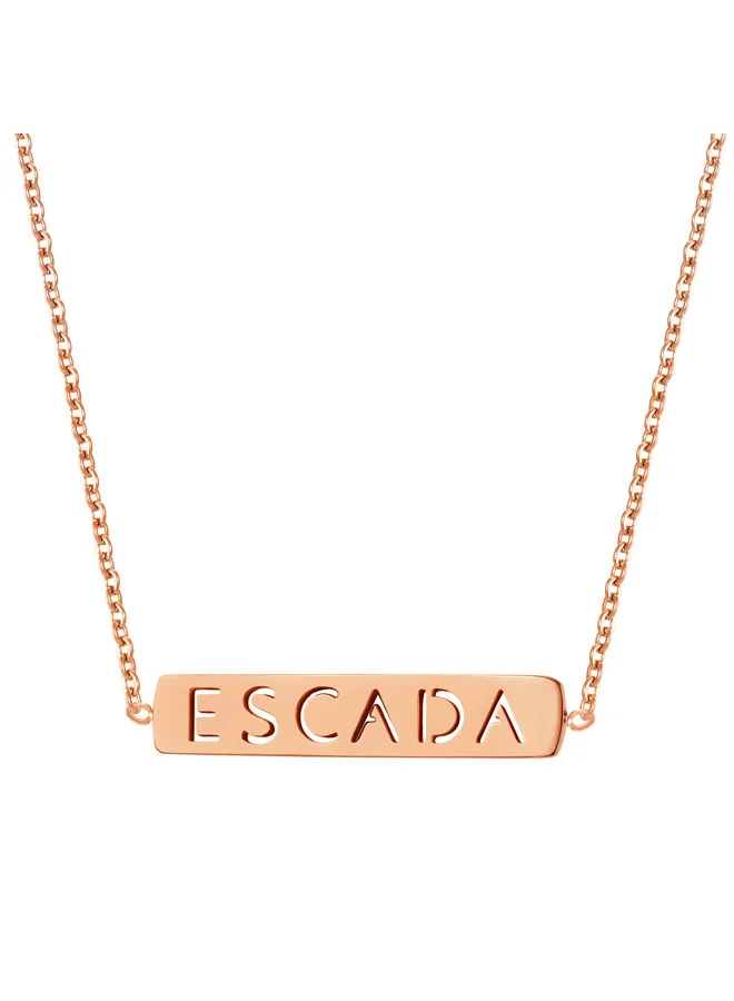 ESCADA Caroline Rose Gold  Plated Stainless Steel Necklace for Women 360mm