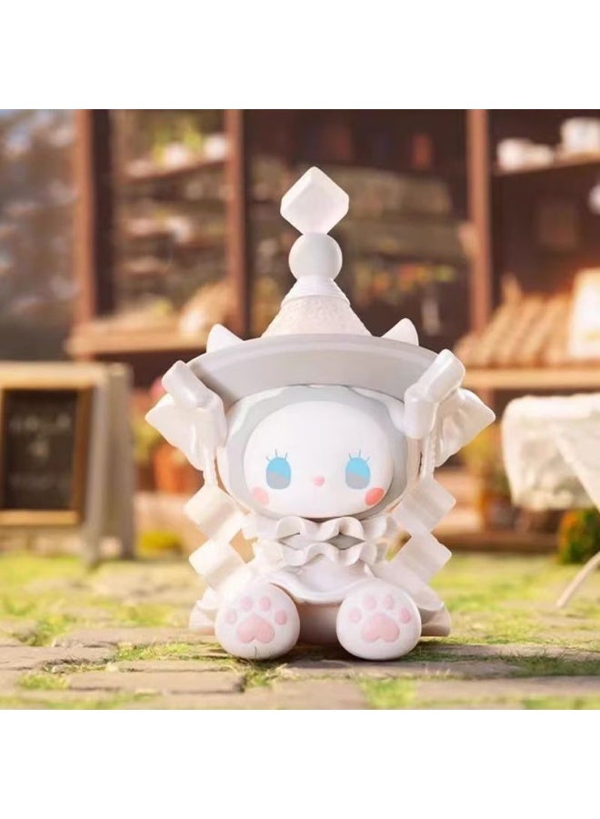 عام إيما سلسلة نموذج جمع الديكور صندوق أعمى لعبة ركوب اللعب دمية سطح المكتب الديكور أفضل هدية للعائلة والأصدقاء (حزمة من 8) - Image 2