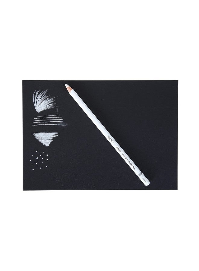 بروسترو أقلام الرصاص الملونة للفنانين من BRUSTRO | باللونين الأبيض والأسود | مجموعة من 6 أقلام (3 باللون الأبيض و3 باللون الأسود) | مثالية للطلاب والبالغين، والتلوين، والرسم، والتظليل، والرسم، والمزج، وفن الماندالا، والمدرسة، والاستخدام المكتبي - Image 3