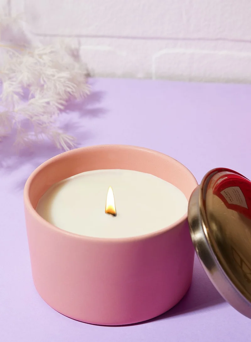 Paddywax Hygge 5 Oz. Blush Ceramic With Lid