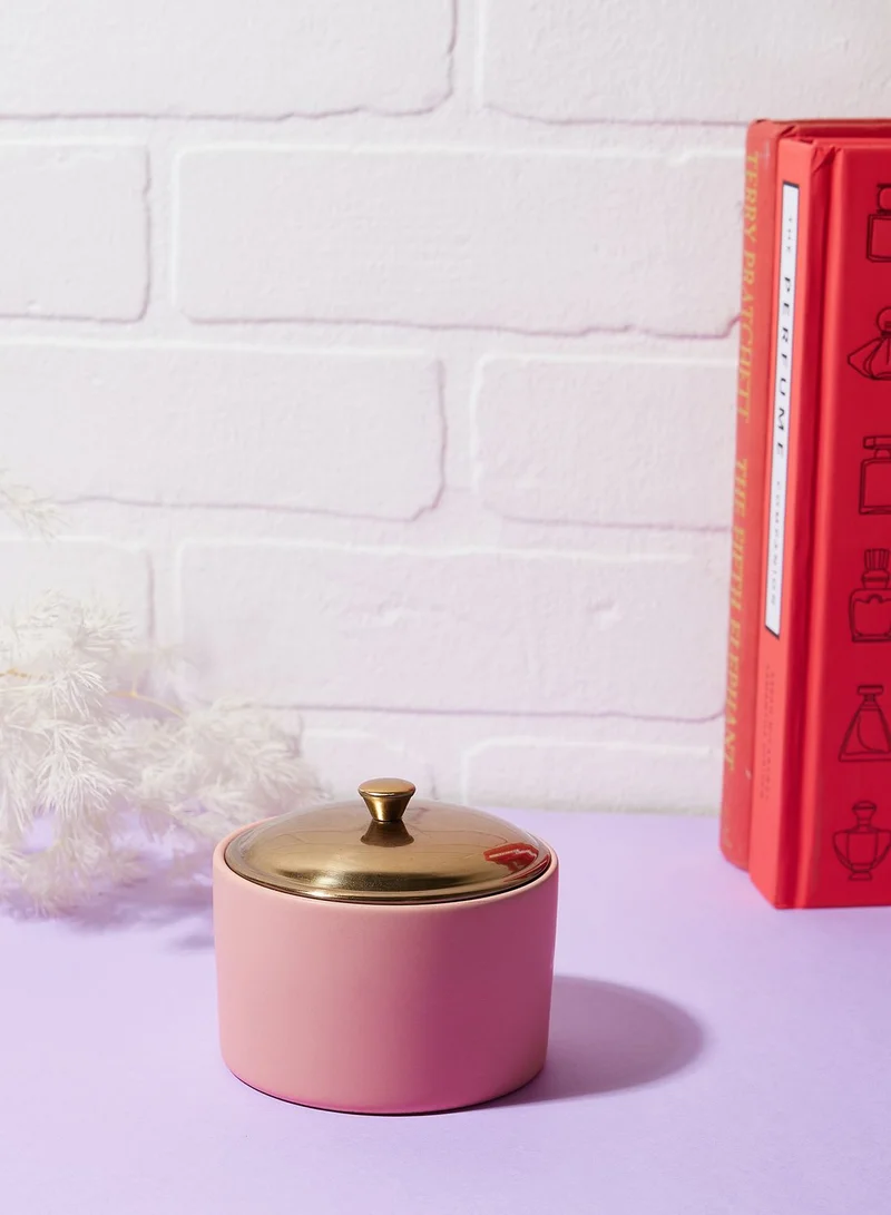 Paddywax Hygge 5 Oz. Blush Ceramic With Lid