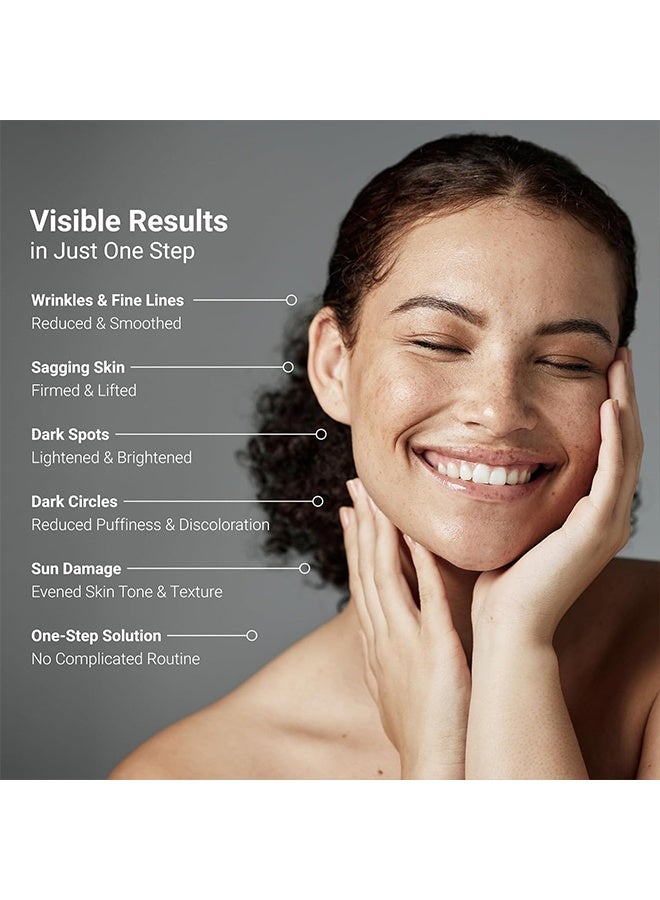 Lifecell South Beach Skincare, All In One Anti-Aging Treatment 75ml / 2.54 OZ, Reduce The Look Of Wrinkles, Fine Lines, Dark Circles And Sun Damage, Includes DMAE, Retinol, Hyaluronic Acid And Vitamin C - Image 3