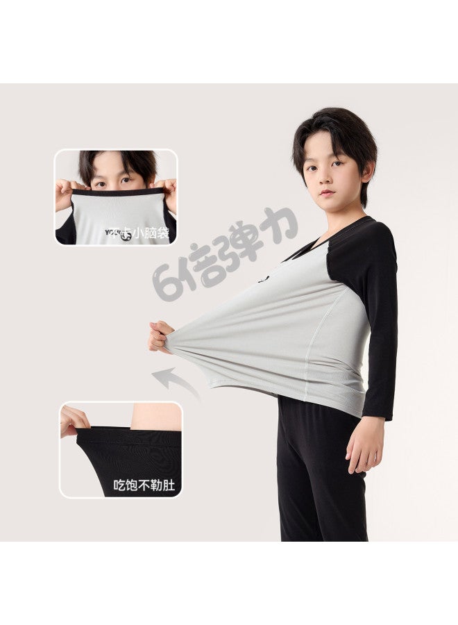 Long time companion kids' Pajamas & Youth Thermal Underwear For School Uniform Layering - Image 2