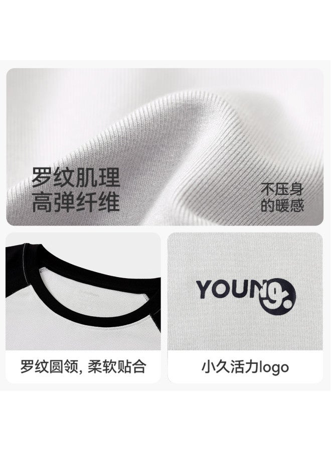 Long time companion kids' Pajamas & Youth Thermal Underwear For School Uniform Layering - Image 5