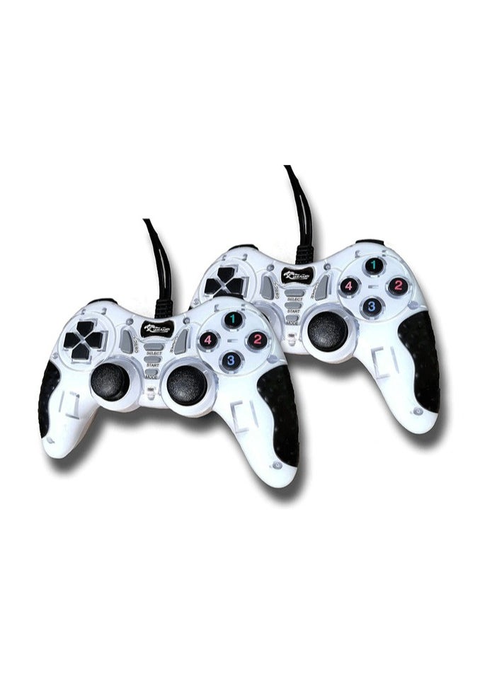 Cougar - COUGAR-EGY (9012) USB Wired Double Gamepad Turbo Controller with Vibration Function For PC or Laptop, 1.5 Meter - Image 1
