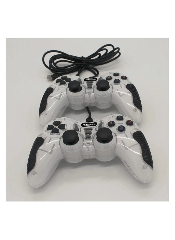 Cougar - COUGAR-EGY (9012) USB Wired Double Gamepad Turbo Controller with Vibration Function For PC or Laptop, 1.5 Meter - Image 1