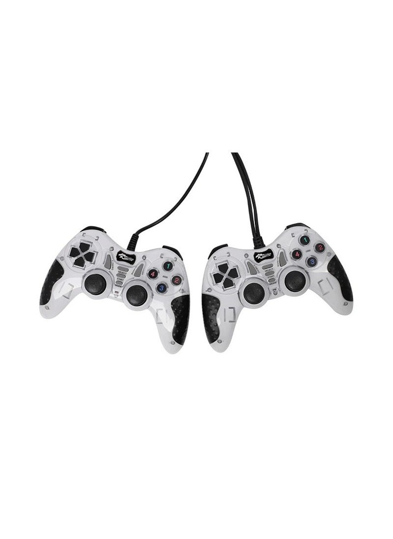 Cougar - COUGAR-EGY (9012) USB Wired Double Gamepad Turbo Controller with Vibration Function For PC or Laptop, 1.5 Meter - Image 1