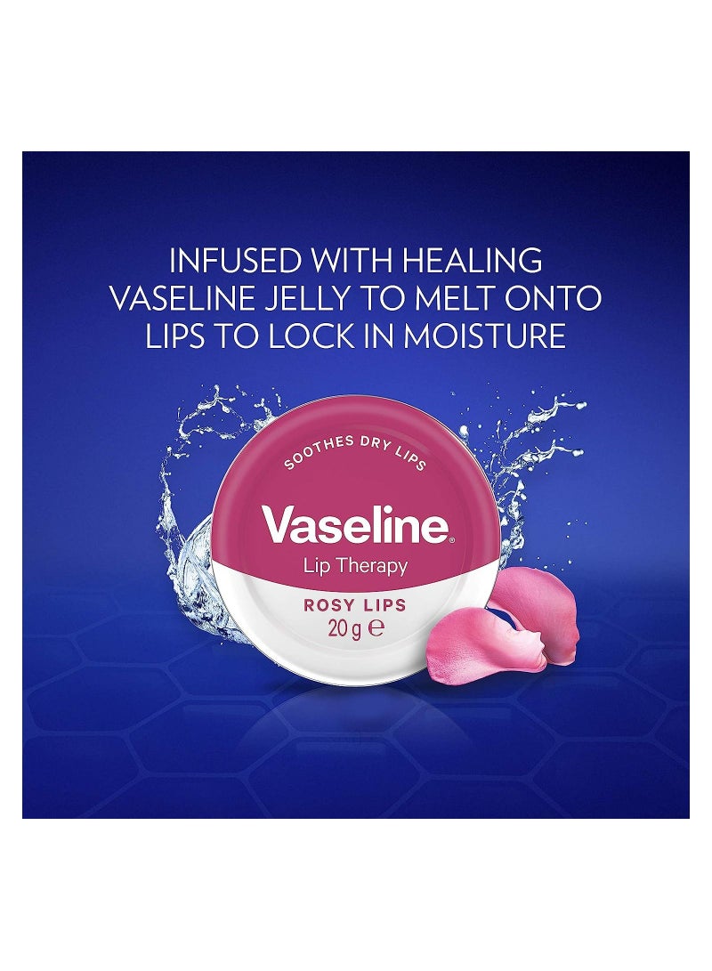 Vaseline Lip Therapy Rosy Lip Balm - 20g - Image 3