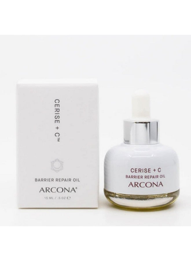Arcona ARCONA Cerise + C - Squalane + Vitamin C Rose Oil with Coconut and Cherry. Vitamin C Oil for Barrier Protection, Brighten, Moisturize, Firm, & Reveal Glowy Skin, .5 oz, Made In The USA - Image 5