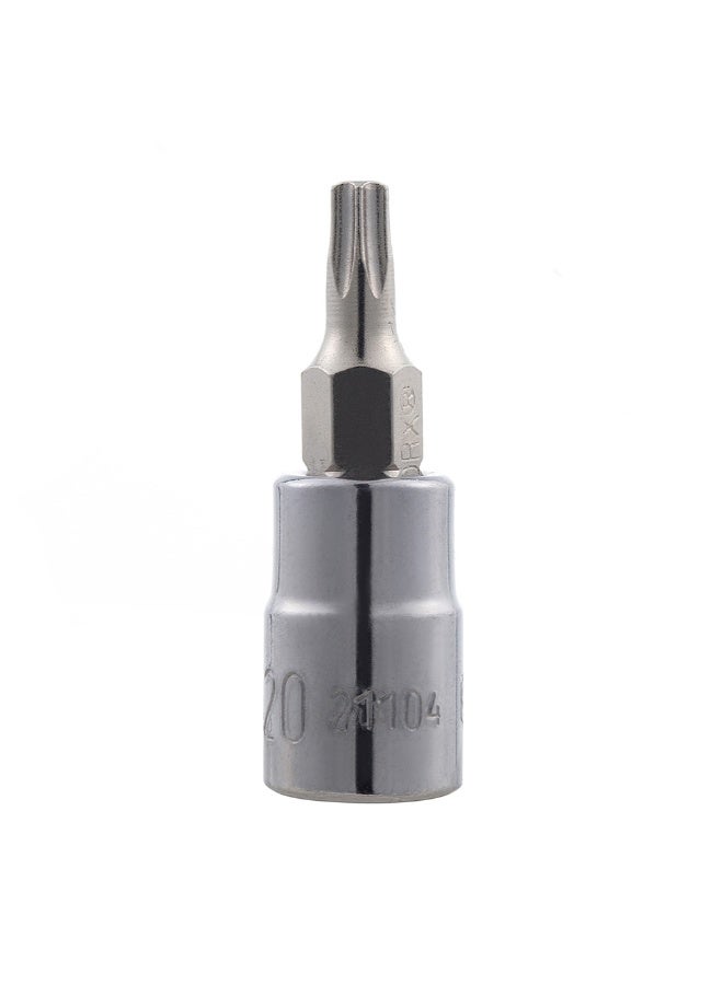 Sata SATA SC21101 1/4" Drive Torx Bit Socket T8  - Image 1