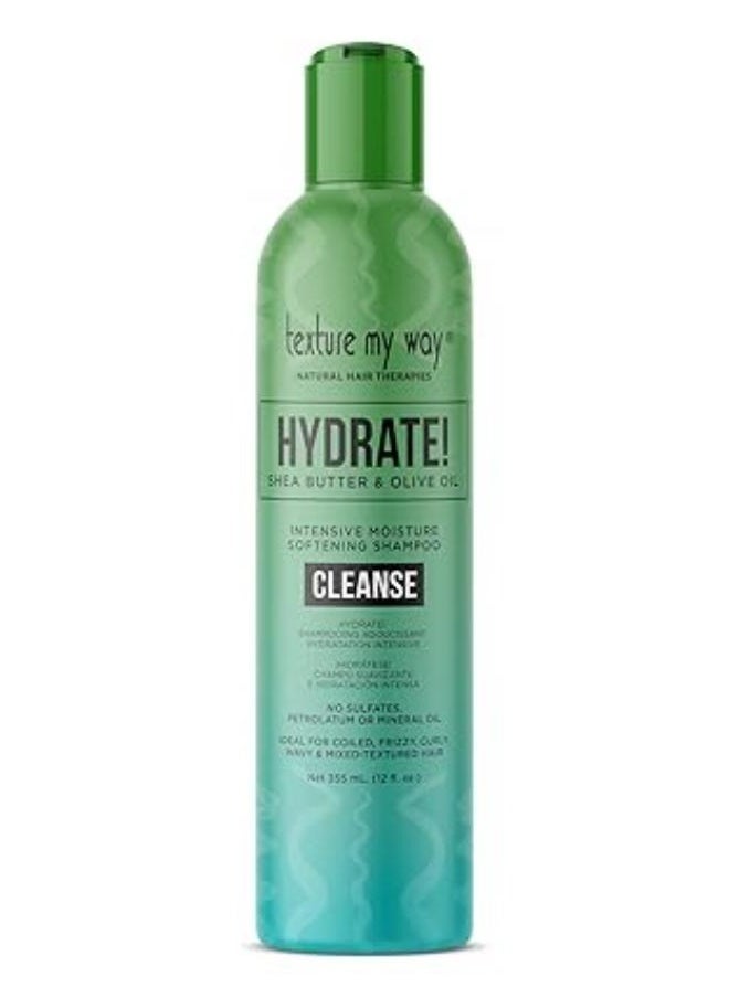 Texture My Way - Natural Hair Therapies Hydrate Hair Moisture Intensive Softening Shampoo 355ml - Image 1
