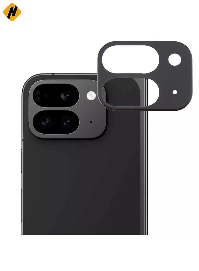 HuHa Screen Protector For Google Pixel 9 Pro Fold 3D 9H Camera Lens Tempered Glass Film(Black) - Image 1
