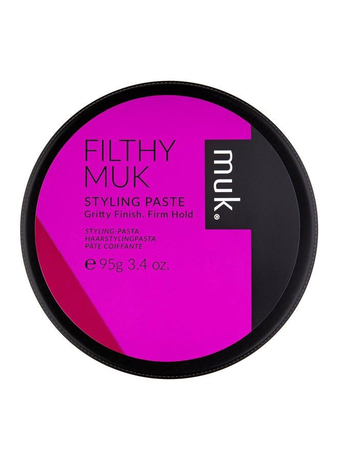 MUK. Haircare Filthy Gritty Finish Styling Paste, Hair Product, Hair Paste For Men, Firm Hold, Gritty Finish, Medium Shine - 3.4oz - Image 1