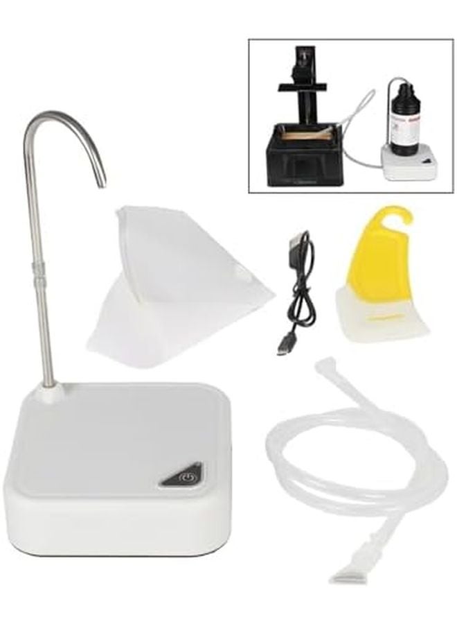 مرشح الراتنج الكهربائي مع أنبوب 1 متر لطابعة ثلاثية الأبعاد من نوع SLA/LCD/DLP أداة إعادة التدوير - Image 1