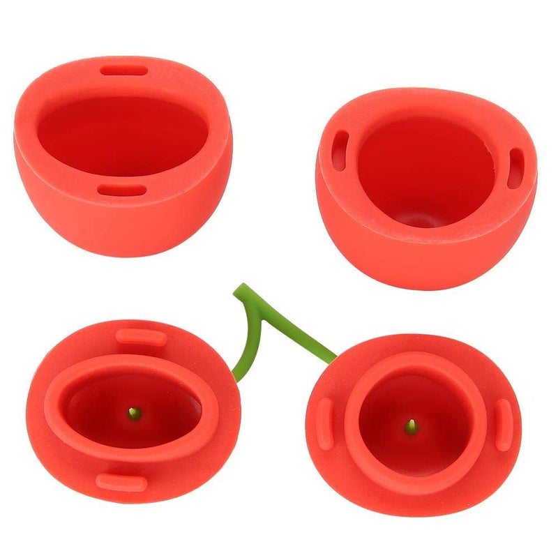 Lip Enhancer Device, Women Portable Hot Cherry Shaped Lip Plumper Enhancer Device Beauty Tool Bigger Mouth Lip Plumping Lip Plumpers Enhancer Lip Trainer for Women Girls