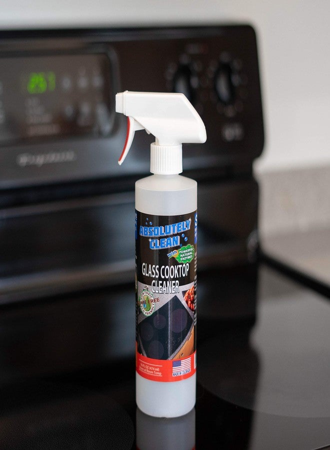 Absolutely Clean Amazing Ceramic & Glasstop oven cleaner heavy duty- Fume Free & Scratch Free - Streakfree - Powerful, Natural Enzymes - USA Made (16 oz) - Image 3