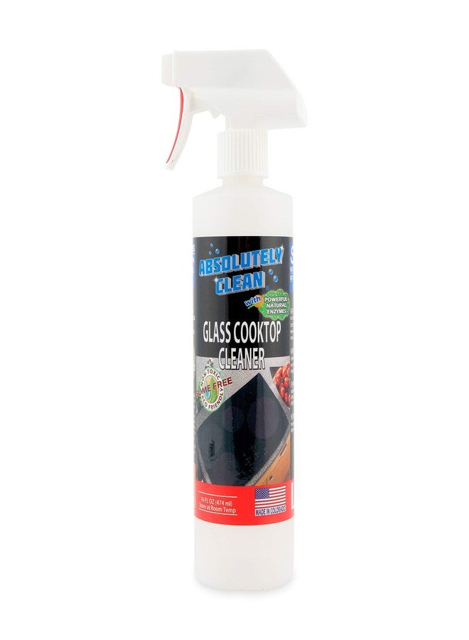 Absolutely Clean Amazing Ceramic & Glasstop oven cleaner heavy duty- Fume Free & Scratch Free - Streakfree - Powerful, Natural Enzymes - USA Made (16 oz) - Image 1