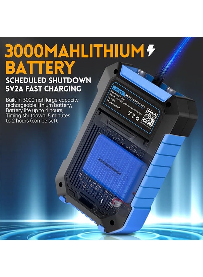 DPOX180H Handheld Dual Channel Digital Oscilloscope 180MHz-3DB 2 in 1 Function Signal Generator Fluorescence Display Zoom - Image 2