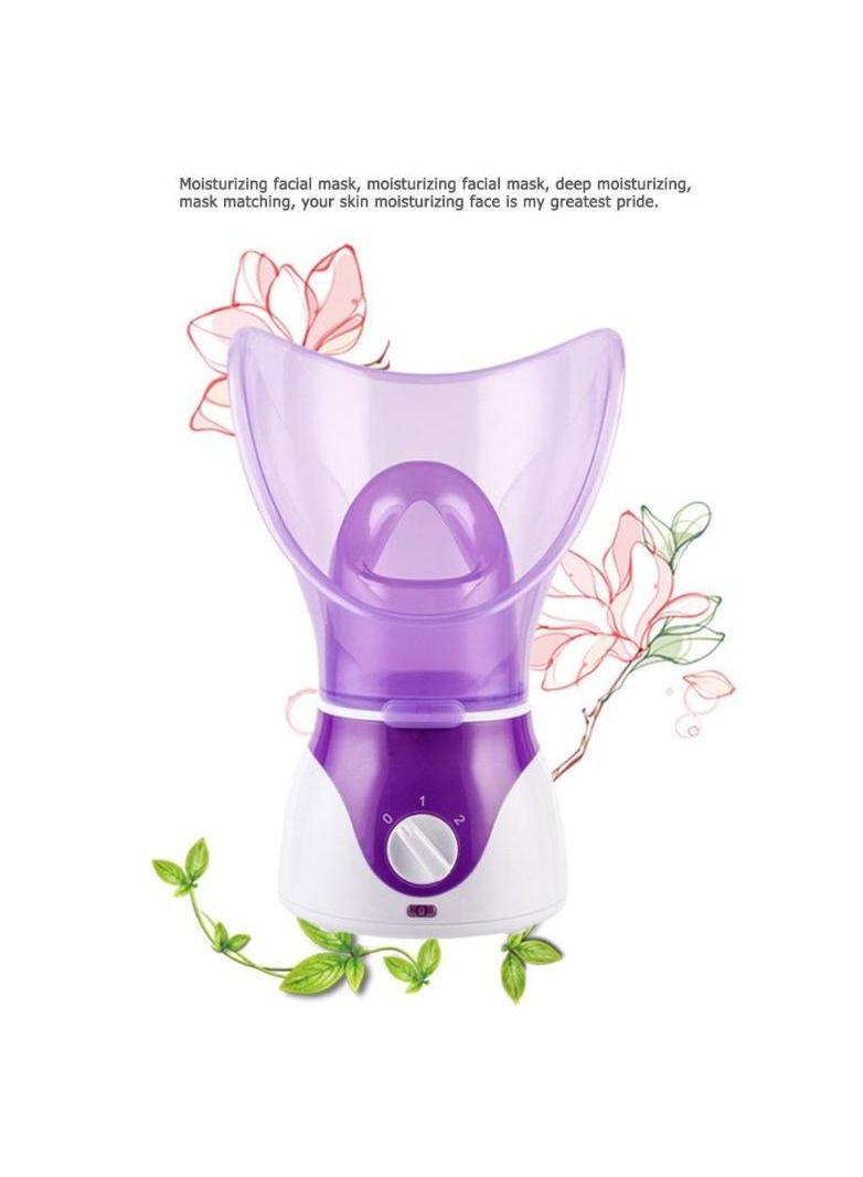 DubaiGallery جهاز بخار الوجه النانوي، جهاز بخار الوجه الساخن، منظف عميق للوجه، بخاخ مرطب مع مزيل للرؤوس السوداء، سبا منزلي، ساونا - Image 1