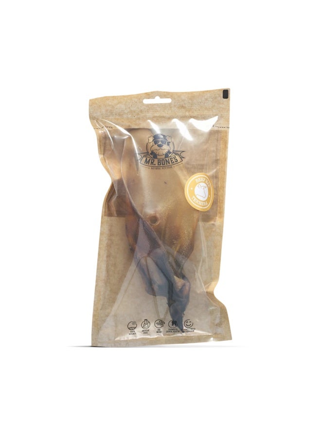 Mr. Bones Beef ear for dogs - Dental Snack 100% Natural - Image 1