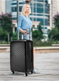 Luggage Sets 3 Piece with Spinner Wheel Hardside Suitcase Set with TSA Lock Expandable Travel Luggage for Men and Women Black - pzsku/Z6DDE889794C09F464913Z/45/_/1740642960/9cfba2cd-f45c-484a-ad1d-693b4315a5bd