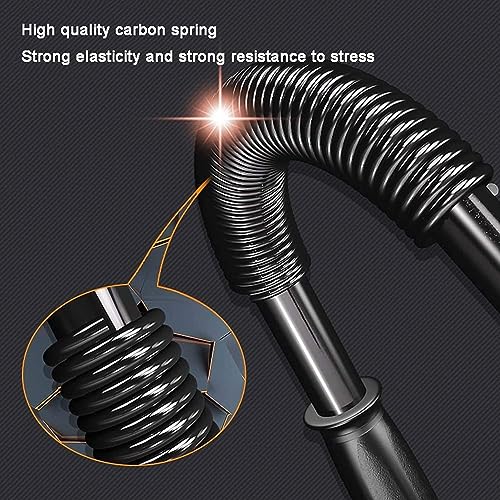 UDKI Power Twister Spring Forearm Bar 40 KG | Upper Body Exercise Heavy-Duty Equipment for Core Strengthening Chest Shoulder Bicep Blaster Arm Builder | Home Gym Workout Flex Bar for Men & Women - Image 4