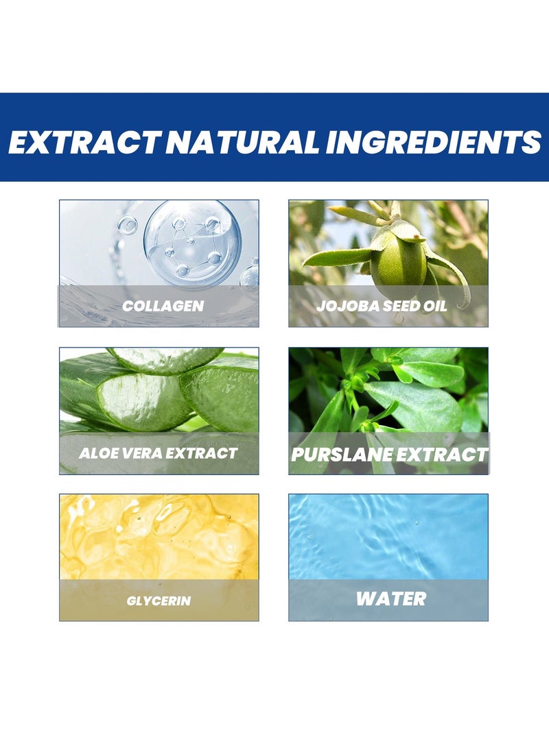 EELHOE Collagen Neck Skin Care Cream, Moisturizing Neck Skin Care Cream 20g - Image 4