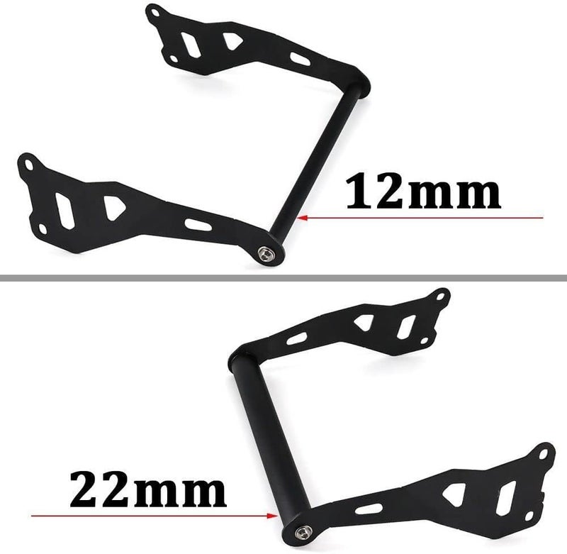 QASULER Motorcycle GPS Phone Holder for Royal Enfield Himalayan - Image 2