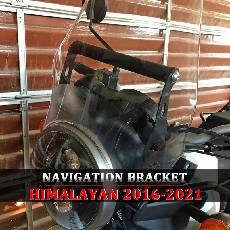 QASULER Motorcycle GPS Phone Holder for Royal Enfield Himalayan - Image 3