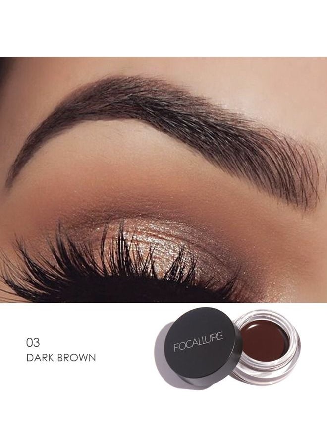 FOCALLURE - Dipbrow Pomade DARK BROWN - Image 1