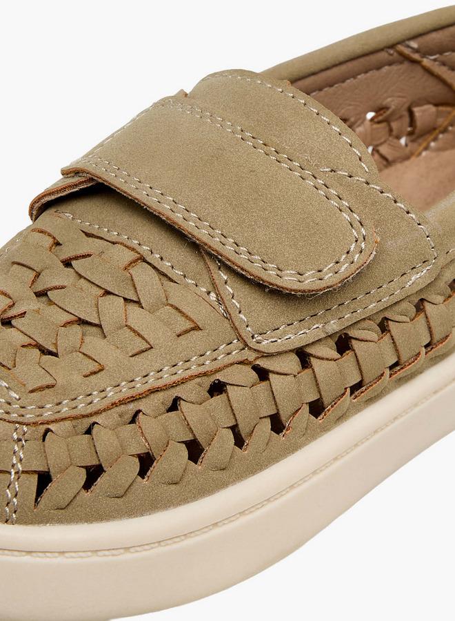 Barefeet Boys Hook and Loop Loafers - Image 4