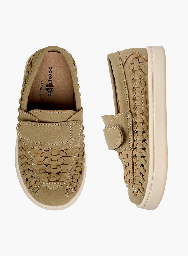 Barefeet Boys Hook and Loop Loafers - Image 1