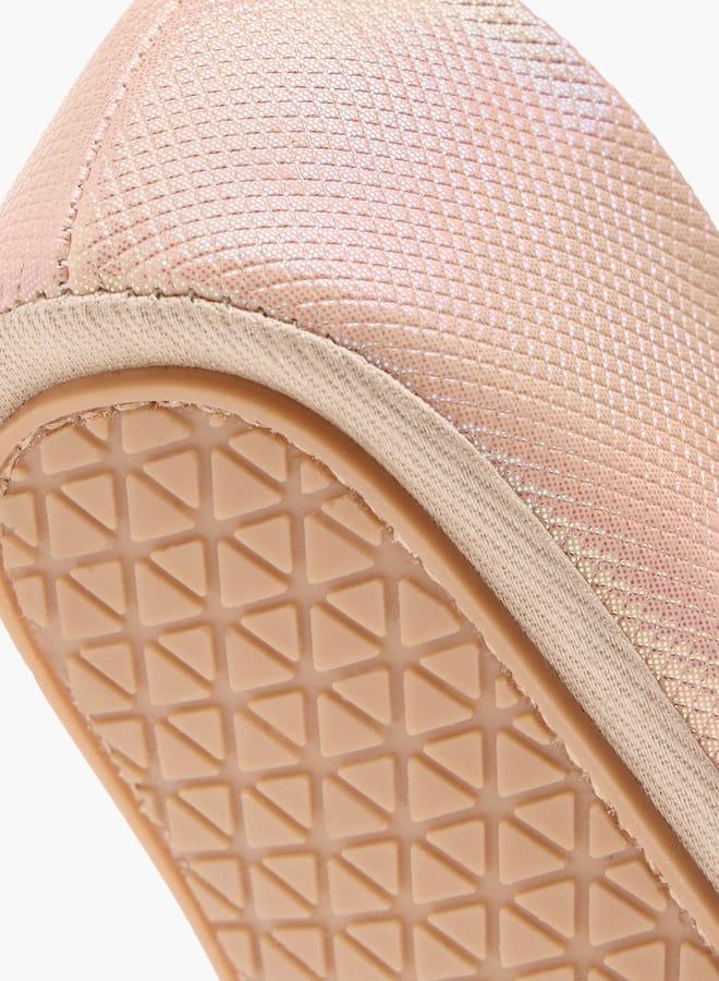 Barefeet Girls Bow Accent Booties with Hook and Loop Closure - Image 5