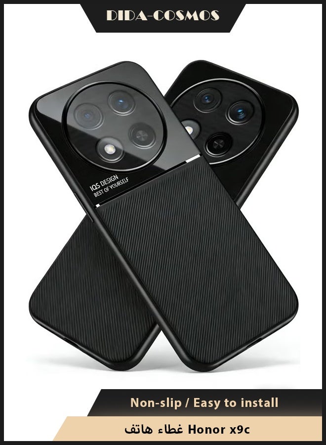 dida-cosmos Protective Case Cover For Honor x9c 5G Black High end Business - Image 1