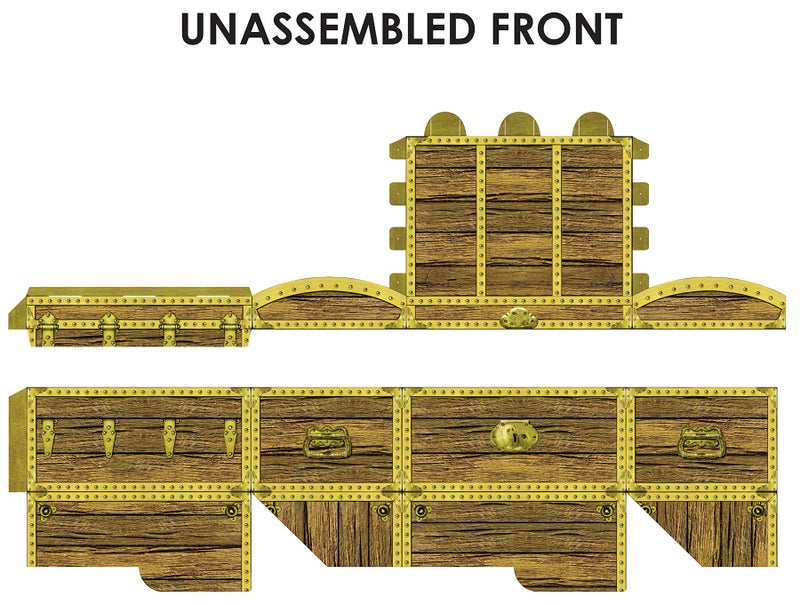 Beistle Treasure Chest Box Small - Image 4