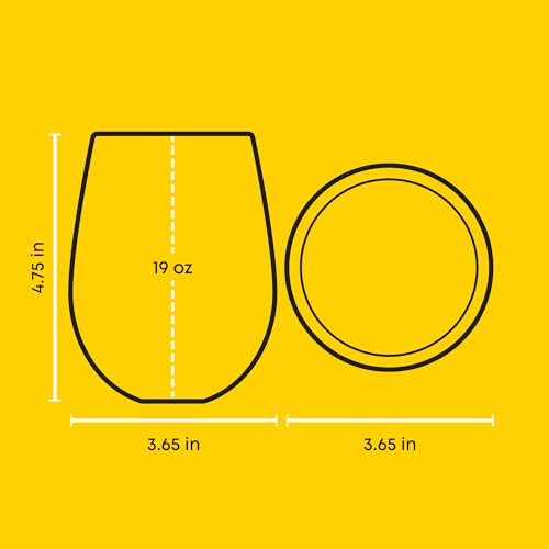 JoyJolt Star Wars™ Helmet Hues Tumblers Stemless Glasses. Set of 4 Large 19oz Glass Drinking Glasses, Wars Kitchen Gifts and, Collectibles for Adults - Image 2