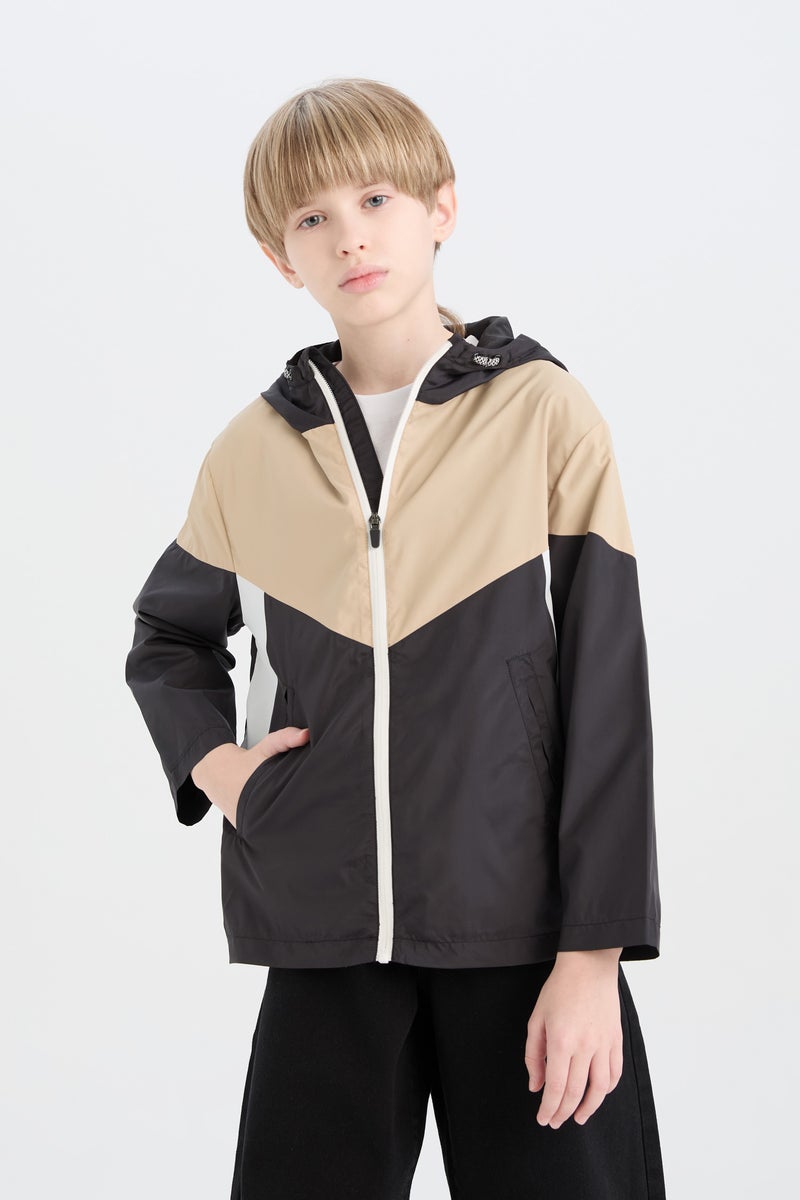 ديفاكتو جاكيت مطر اولاديوتر بروف بكابيشون - Image 1