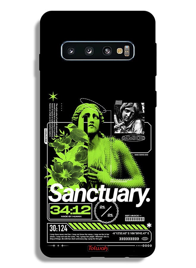 Tolwak Samsung Galaxy S10 Plus Protective Case Cover Sanctuary - Image 2