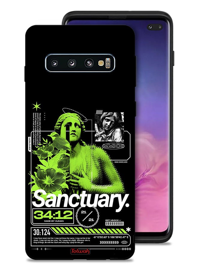 Tolwak Samsung Galaxy S10 Plus Protective Case Cover Sanctuary - Image 1