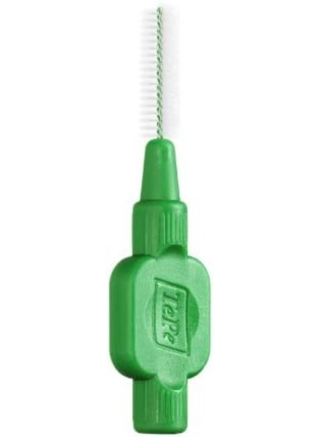 تيبي فرش ما بين الأسنان من تيبي الأصلية – عبوة 8 قطع – 0.8 ملم – يدوي – لون أخضر - Image 1