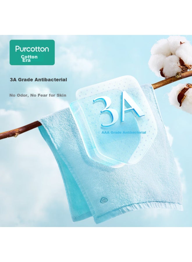 Purcotton Bath Towel, 100% Cotton, Antibacterial, Extra Large And Thick, Absorbent, Lint-free, Shower Towel, Cherry Blossom Pink, 70*140cm - Image 2