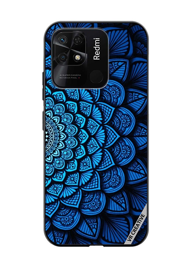 VR CREATIVE Protective Case Cover For Xiaomi Redmi 10C Mandala Design Multicolour - Image 1