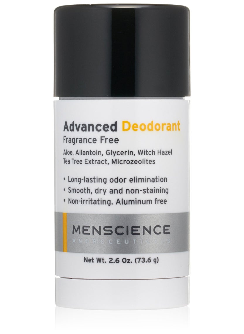 MenScience Androceuticals Advanced Deodorant, 2.6 oz (Pack of 1)
