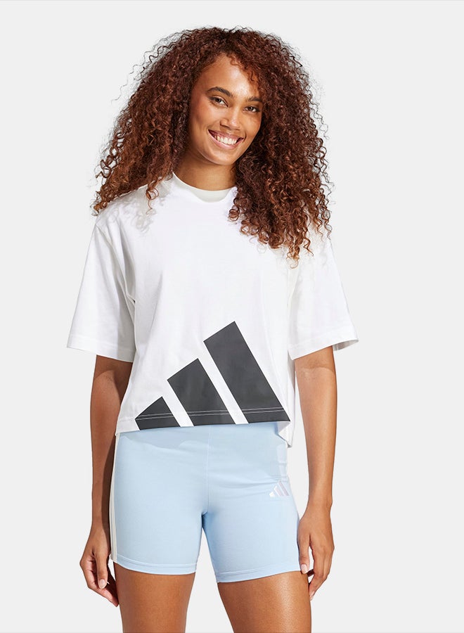 Adidas Essentials Big Logo Boyfriend T-Shirt - Image 1