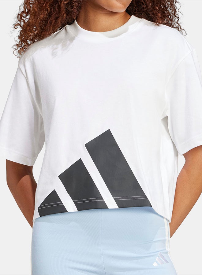 Adidas Essentials Big Logo Boyfriend T-Shirt - Image 4