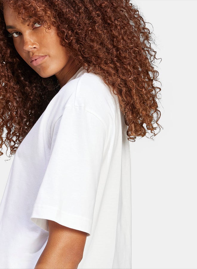 Adidas Essentials Big Logo Boyfriend T-Shirt - Image 5