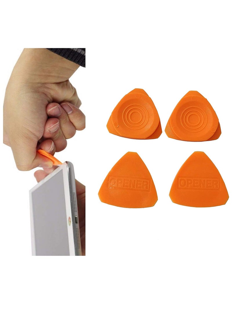 Wroughton Wroughton 12 IN 1 Screwdriver Mobile repairing Tools Set for iPhone Android Mobile Laptop PC and MacBook Devices With 4 Mobile Openers and 2 Stainless Steel NonMagnetic Tweezers Straight Curved  - Image 4