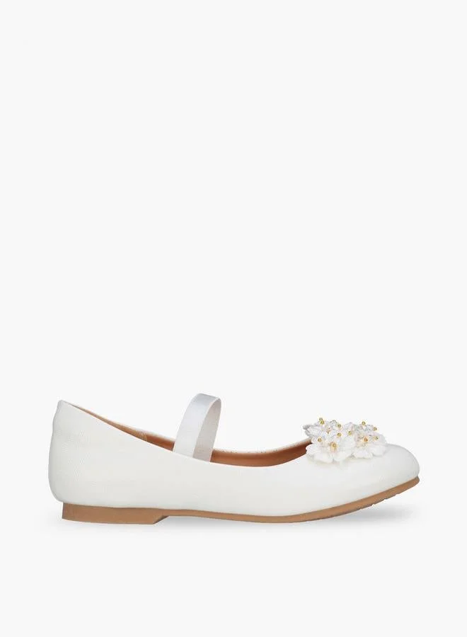 Juniors Girls Slip-On Ballerina Shoes